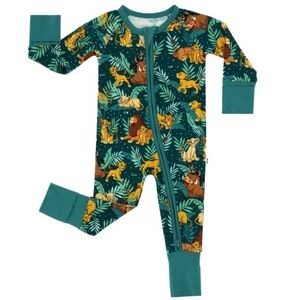 Little Sleepies Simbas Sky zippy